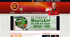 Desktop Screenshot of girodoarar.com.br
